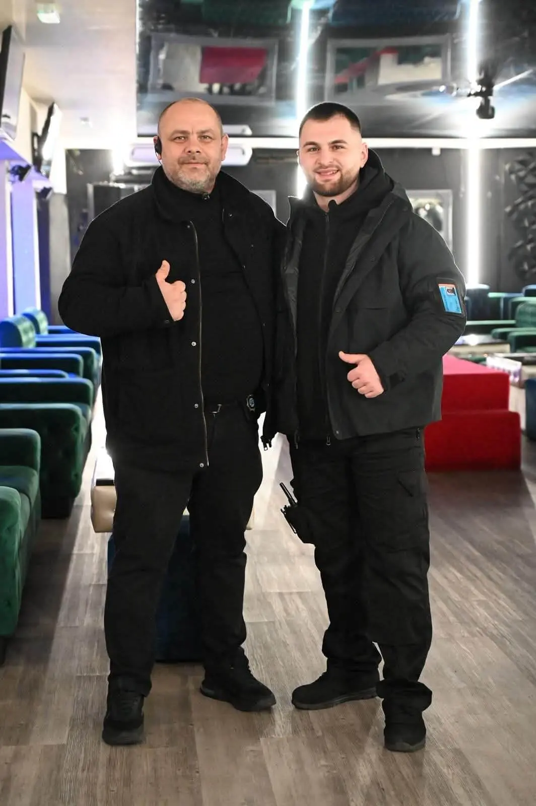 Professional security guards inside hospitality venue in London providing hotel security, nightclub security, event security and concierge security services